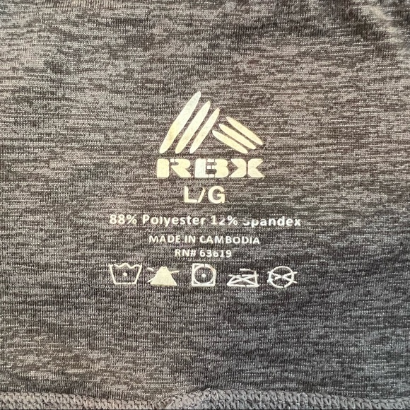 RBX Women’s L Black Workout Legging - Picture 6 of 6